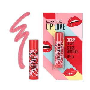 Lakme Lip Love Chapstick Cherry SPF 15 (4.5gm)