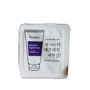 Bonajour Bio active night cream Sample