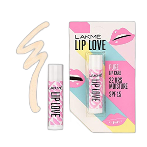 Lakme Lip Love Chapstick Pure lip balm spf 15 4.5g
