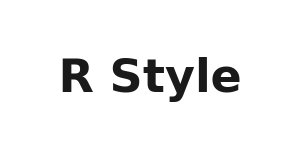 R Style logo