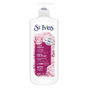 St. Ives Rose and Argan Oil Smoothing Body Lotion 621ml
